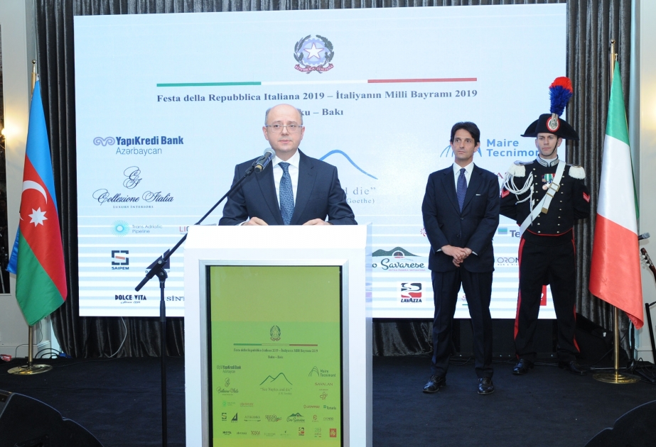 Se ha celebrado la fiesta nacional italiana en Bakú