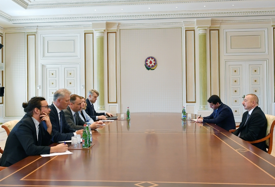 Президент Ильхам Алиев принял делегацию, возглавляемую специальным представителем Европейского союза  ОБНОВЛЕНО ВИДЕО