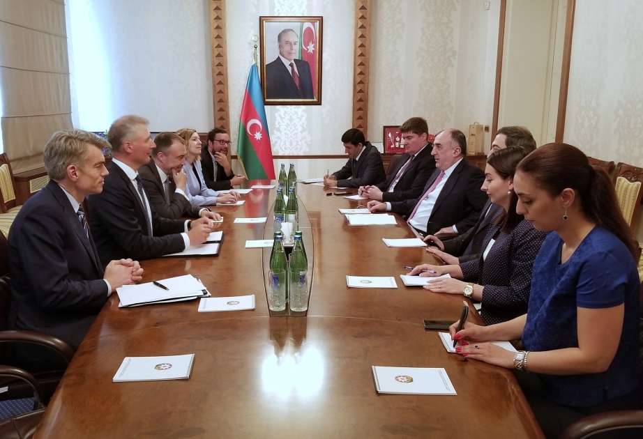 وزير الخارجية يستقبل المبعوث الخاص للاتحاد الأوروبي في جنوب القوقاز