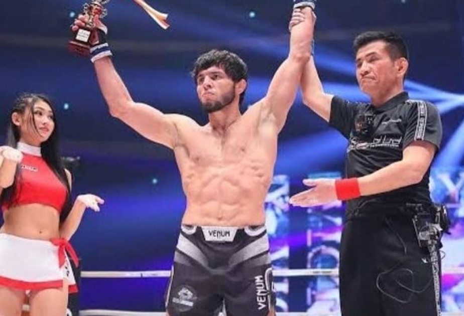 Luchador de la MMA de Azerbaiyán logra la victoria