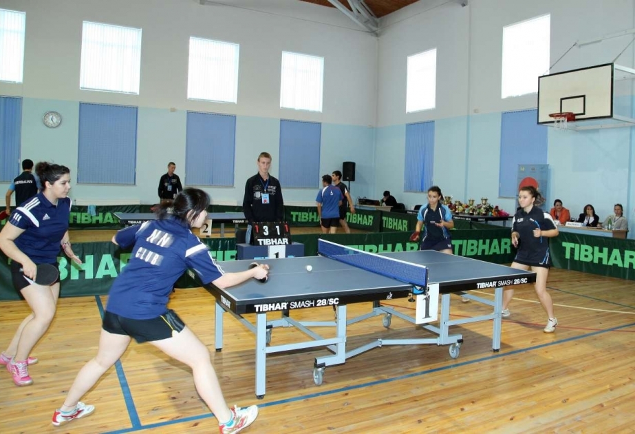Stolüstü tennis üzrə zona yarışlarının final mərhələsinin qalibləri bəlli olub