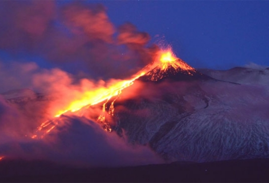 Siciliyada “Etna” vulkanı yenidən oyanıb