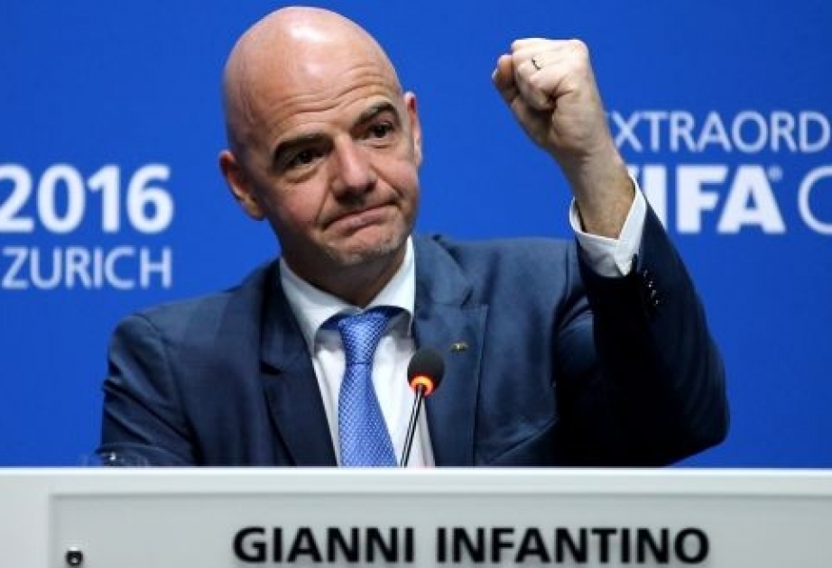 Canni İnfantino yenidən FIFA-nın prezidenti seçilib
