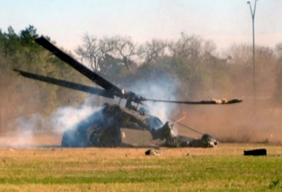 Gürcüstanda helikopter qəzaya uğrayıb, ölənlər var