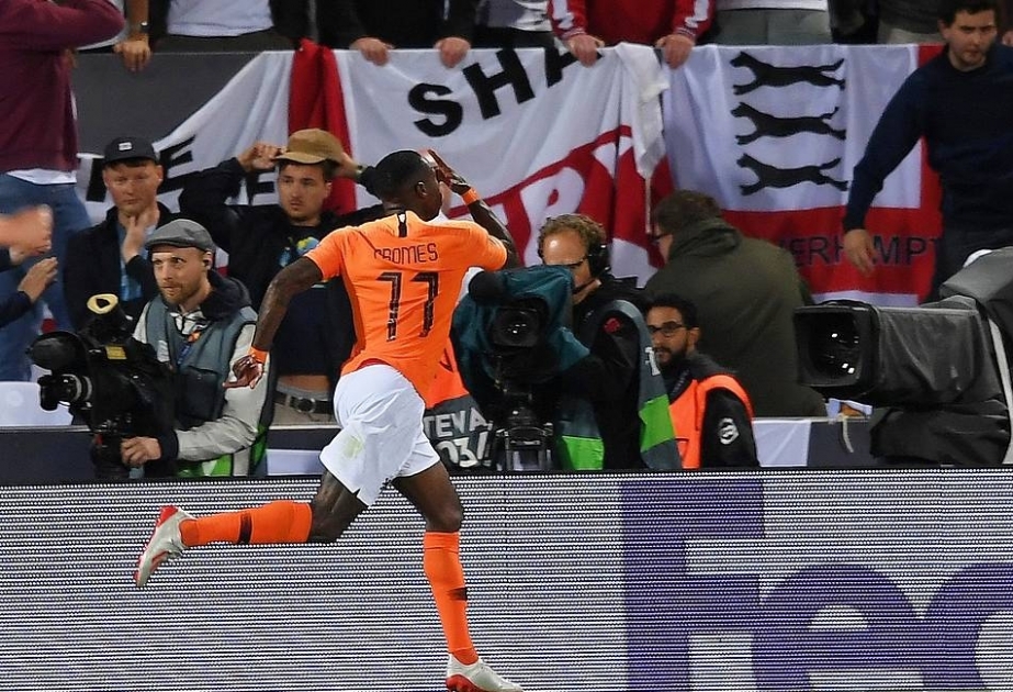 Гол Промеса помог сборной Нидерландов выйти в финал Лиги наций по футболу