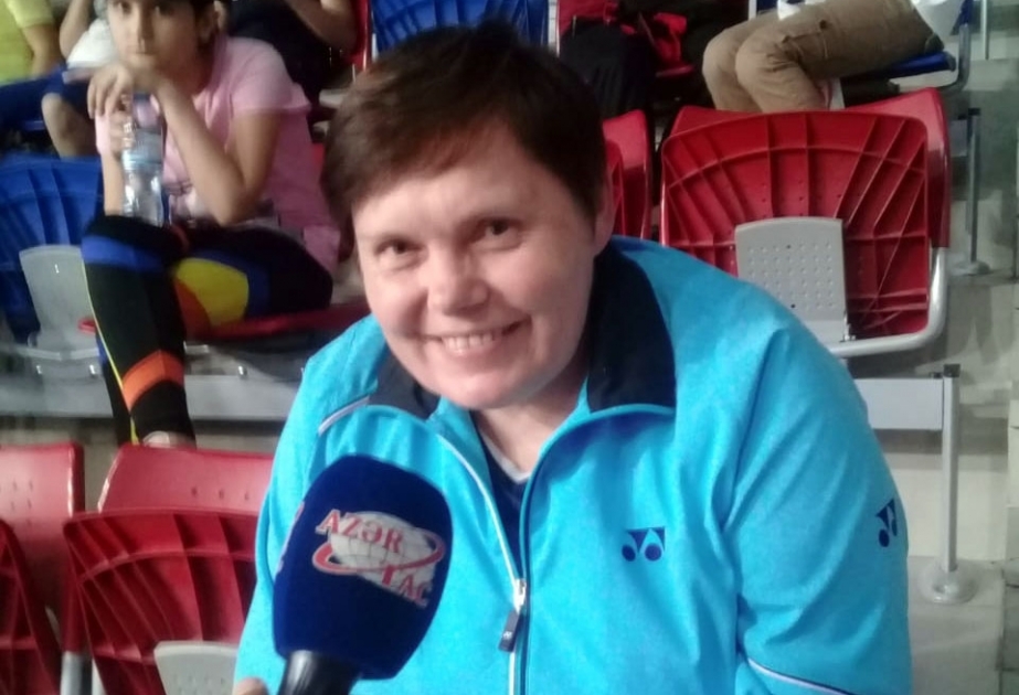 Klavdiya Mayorova: İlk dəfədir badminton turnirlərində bu qədər azarkeş görürəm
