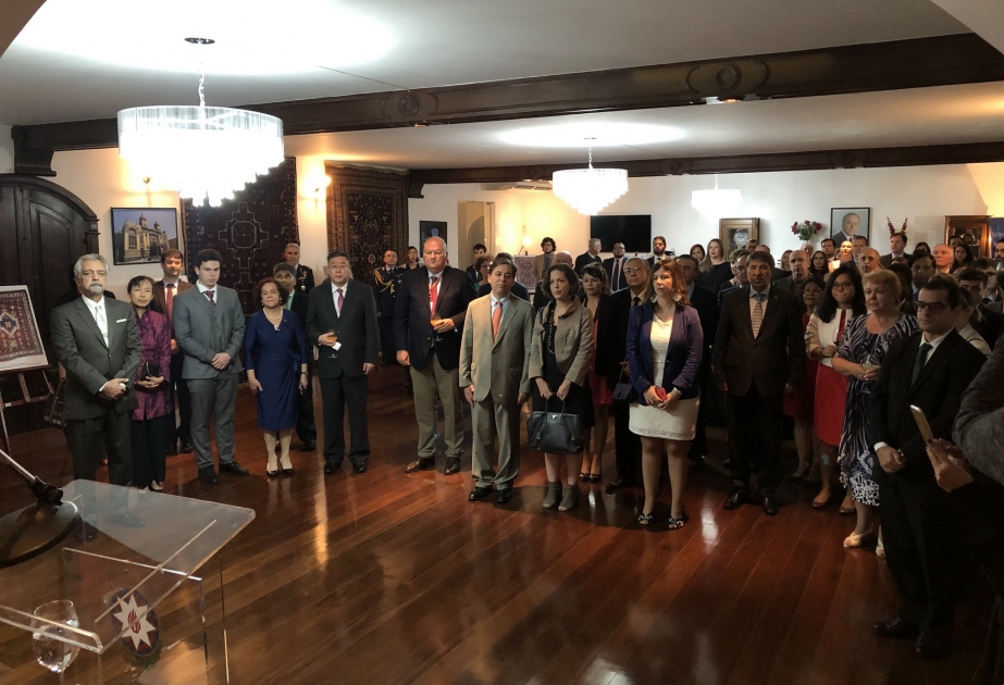 Braziliyada diplomatik xidmət orqanlarımızın 100 illiyinə həsr edilmiş tədbir keçirilib