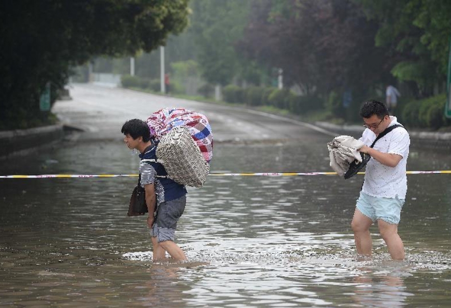 От проливных дождей в китайской провинции Цзянси пострадали 341 тысяча человек