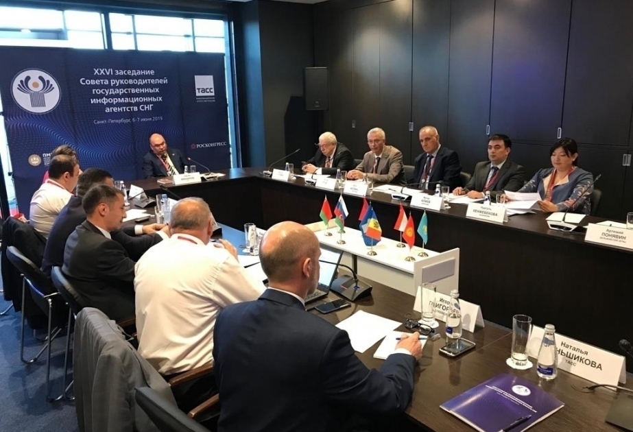 La XXVI reunión del Consejo de Jefes de Estado de Agencias de Noticias de la CEI se celebró en San Petersburgo