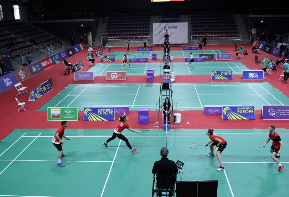 Стартовал 1\8 финала турнира “Azerbaijan International 2019” по бадминтону