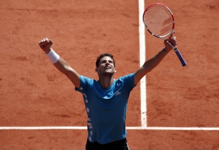 “Roland Garros”: Finala ikinci vəsiqəni Dominik Tim qazanıb