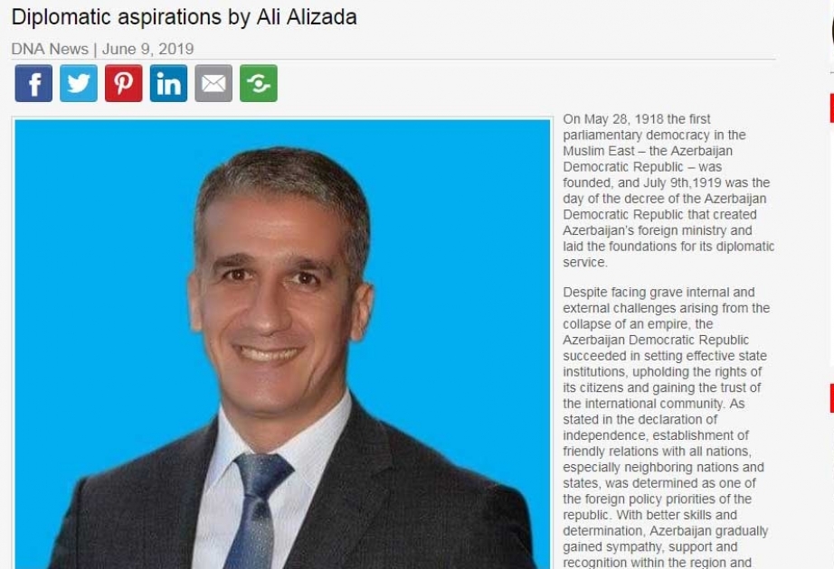 Pakistanın nüfuzlu KİV-lərində Azərbaycan haqqında məqalə yayılıb