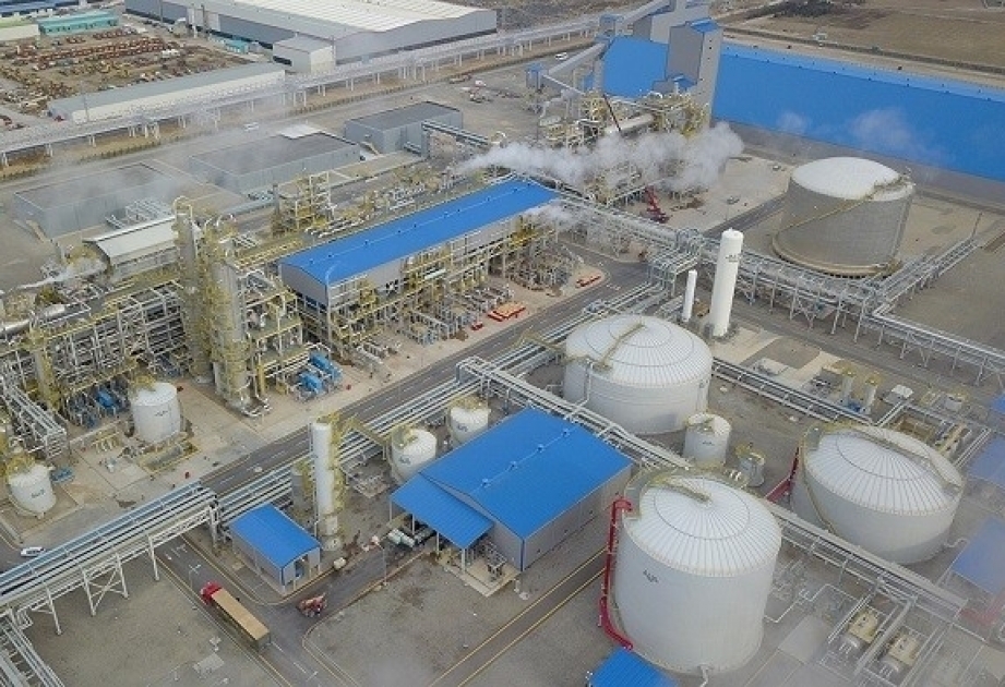 La planta de "SOCAR Carbamida" inició la primera exportación