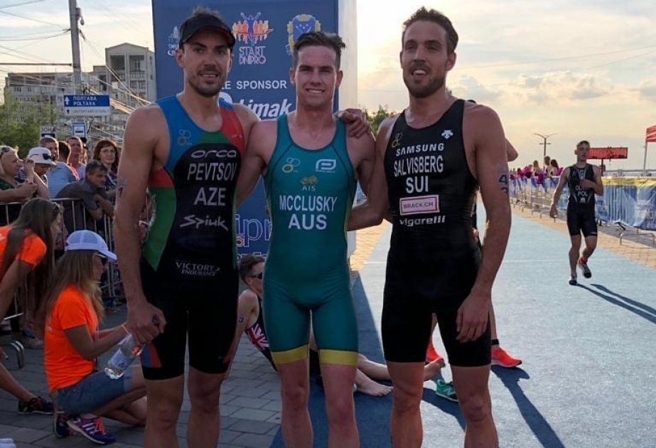Triatleta azerbaiyano gana la plata en la Copa de Europa