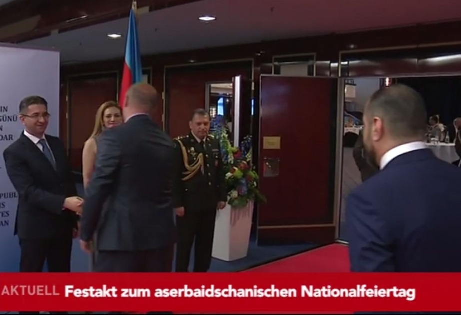“Tv.berlin” kanalı Respublika Günü münasibətilə Berlində keçirilmiş rəsmi qəbula dair reportaj yayımlayıb VİDEO