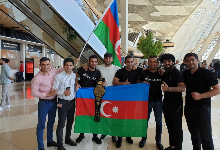 Azərbaycan kunq-fu millisinin üzvü “İron Legion” Döyüş Liqasında kəmərə sahib olub