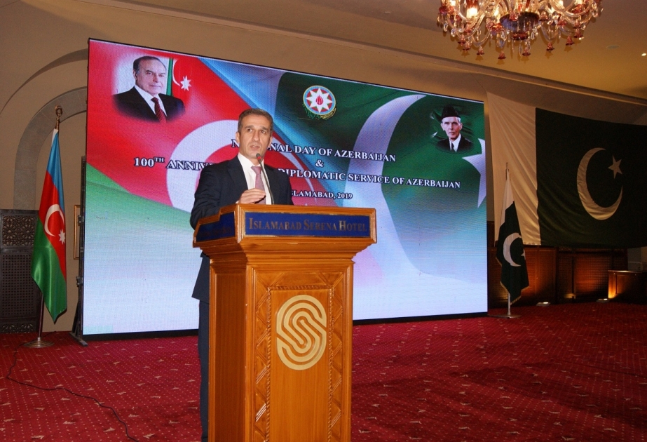 İslamabadda Respublika Günü və Azərbaycan Diplomatik Xidmətinin 100 illiyi qeyd olunub VİDEO