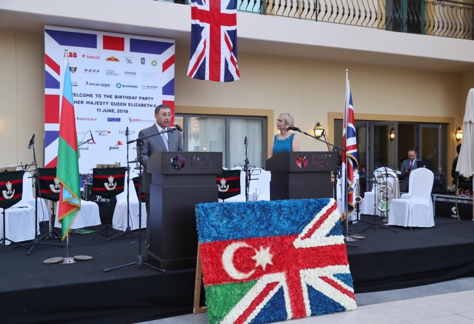 Bakıda Britaniya Kraliçası II Elizabetin təvəllüd günü münasibətilə qəbul təşkil edilib