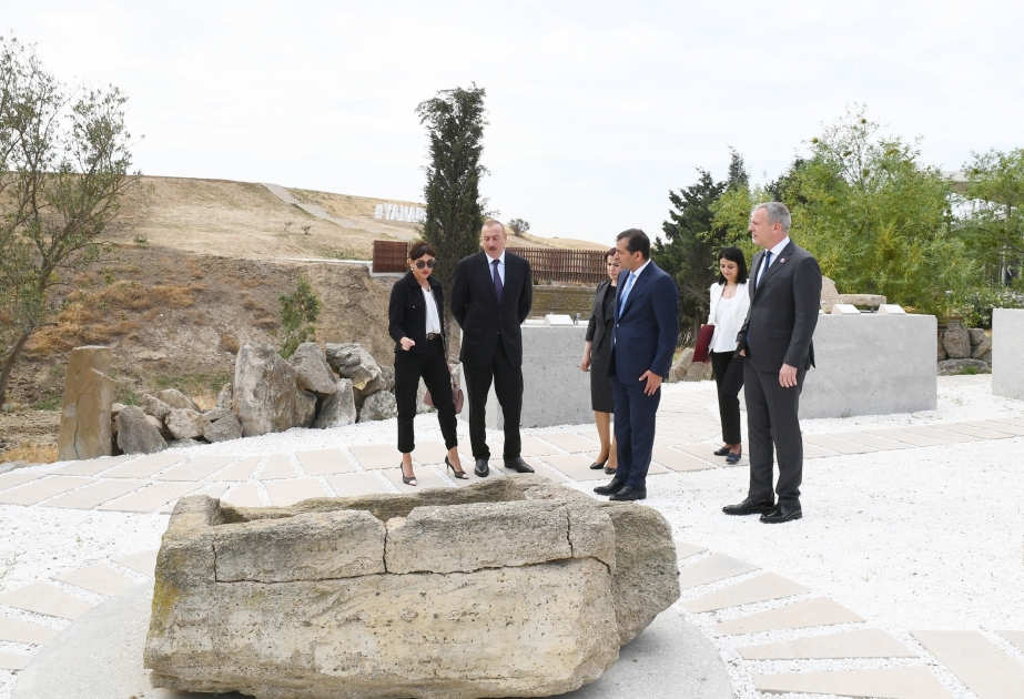 Ilham Aliyev asistió a la inauguración de la Reserva Natural “Yanardag”