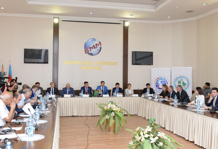 Türkmənistanda keçiriləcək I Xəzər İqtisadi Forumu ilə əlaqədar Bakıda dəyirmi masa təşkil edilib VİDEO