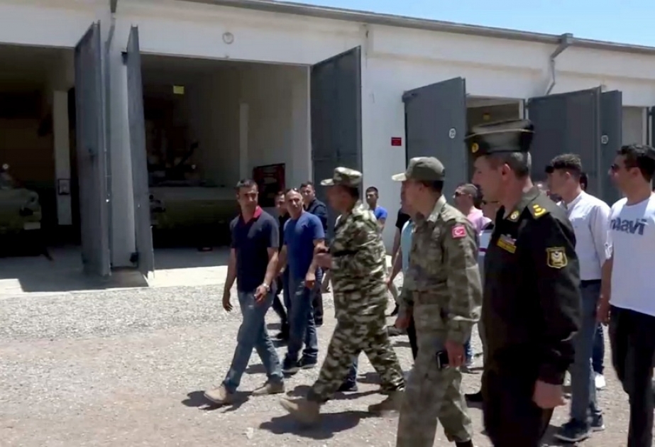 “Sarsılmaz qardaşlıq-2019” təlimində iştirak etmiş türkiyəli hərbçilər üçün mədəni-kütləvi tədbirlər keçirilib
