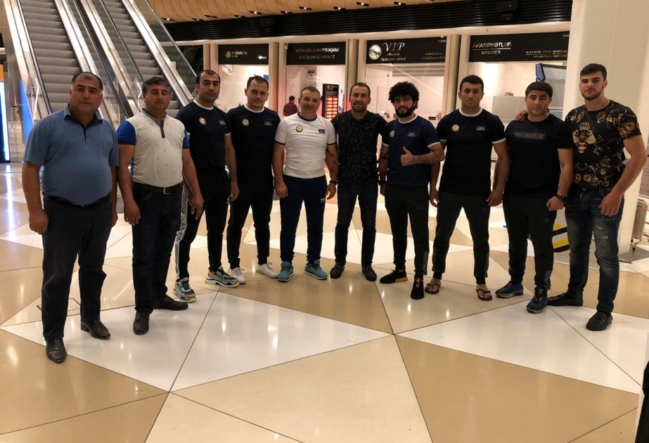 Atletas azerbaiyanos participan en el Campeonato Mundial en Túnez