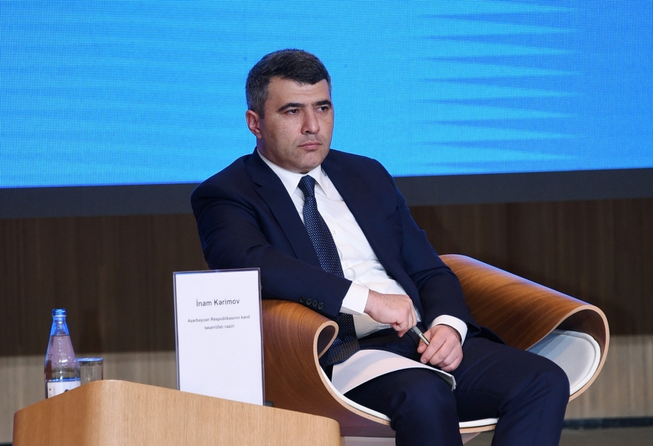 Ministro: La producción agrícola en Azerbaiyán y la exportación de sus productos está creciendo