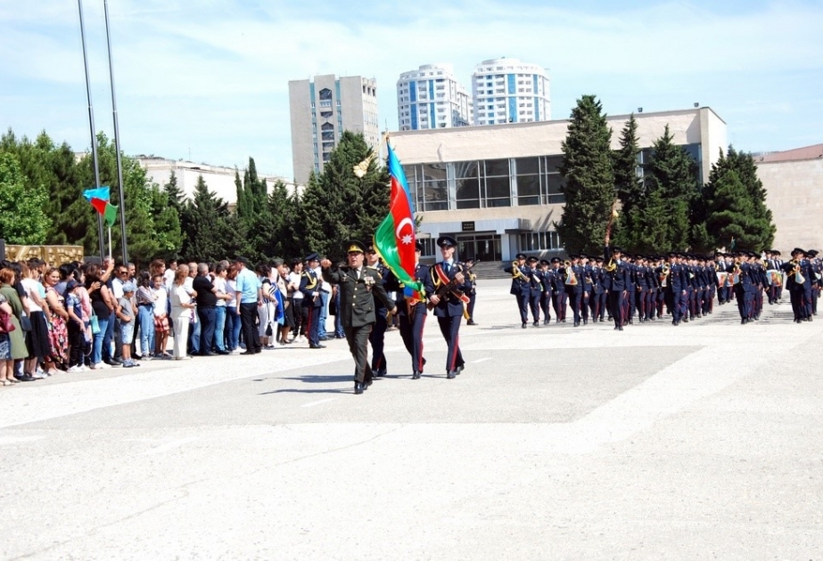 Cəmşid Naxçıvanski adına Hərbi Liseyin məzunlarının növbəti buraxılışı keçirilib