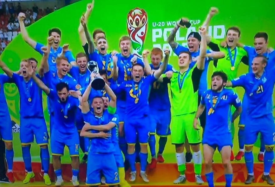 Ukraynanın futbol üzrə U-20 yığması dünya çempionu olub