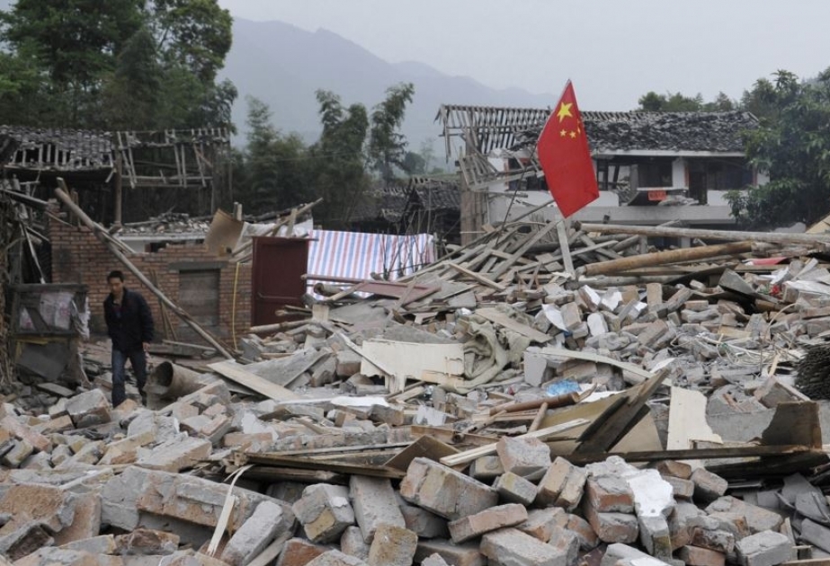 В китайской провинции Сычуань произошло землетрясение магнитудой 5,3