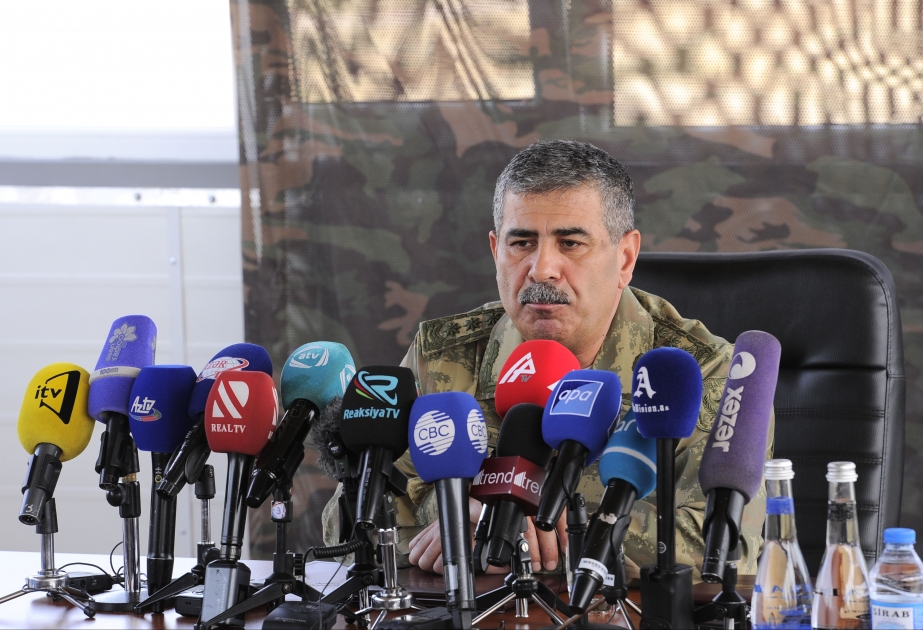 General-polkovnik Zakir Həsənov: Azərbaycan Ordusunun təlimləri döyüş vəziyyətinə yaxın şəraitdə təşkil edilir