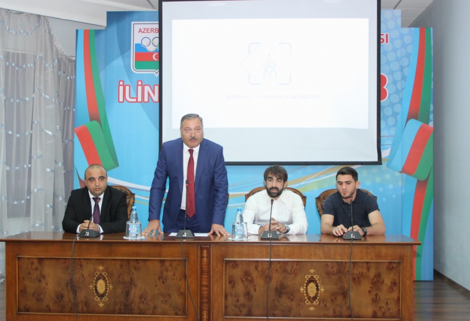 Milli Olimpiya Komitəsində “İdmançılar” İctimai Birliyinin təqdimatı keçirilib
