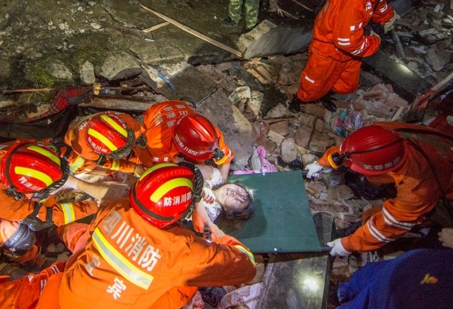 Search operation continues as death toll rises to 12 in SW China earthquake