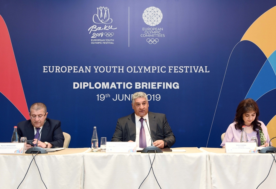 Baku 2019 holds diplomatic briefing ahead of 15th Summer European Youth Olympic Festival