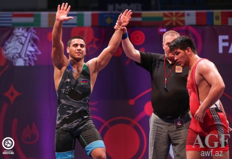 Azərbaycan güləşçiləri Avropa çempionatında bir dəst medal qazanıblar