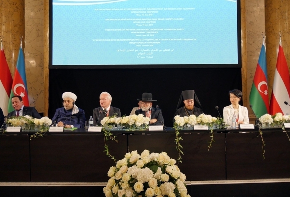 Internationalen Konferenz zum Thema "Von interreligiöser und interkultureller Zusammenarbeit zur humanen Solidarität" in Wien VIDEO
