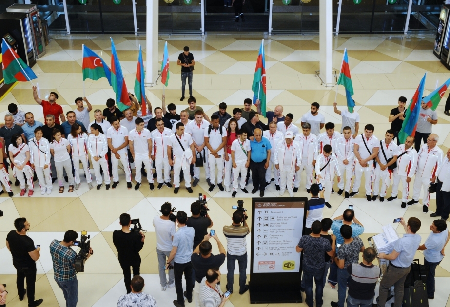 我国运动员赴明斯克参加第二届欧运会