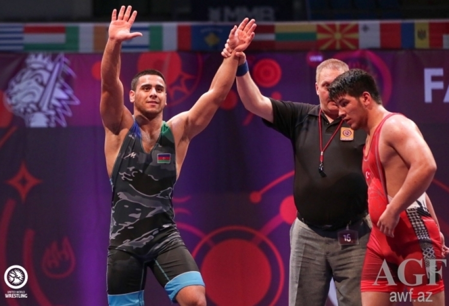 Азербайджанские борцы завоевали комплект медалей на чемпионате Европы