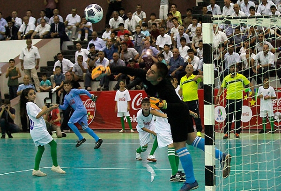 Futbol üzrə “Coca-Cola” məktəbli kuboku turnirinə yekun vurulub