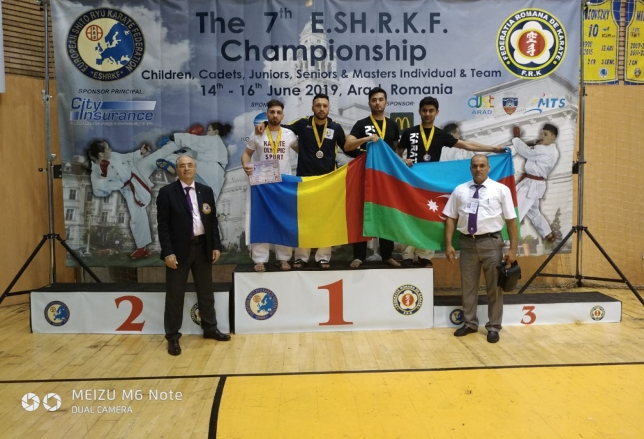 Şito-ryu karateçilərimiz Avropa çempionatında 6 medal qazanıblar