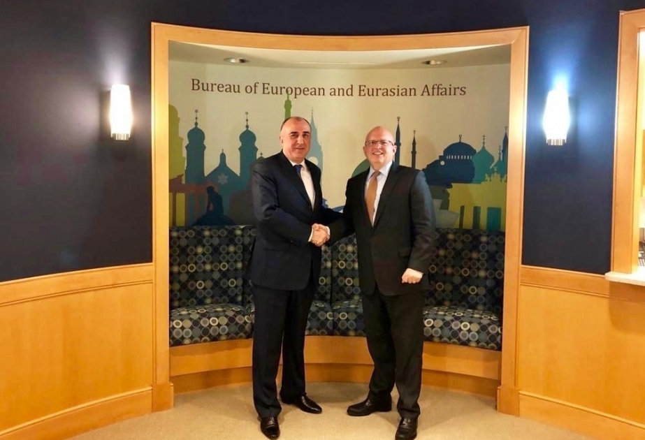 Außenminister Mammadyarov trifft Assistent von US-Staatssekretär für europäische und eurasische Angelegenheiten