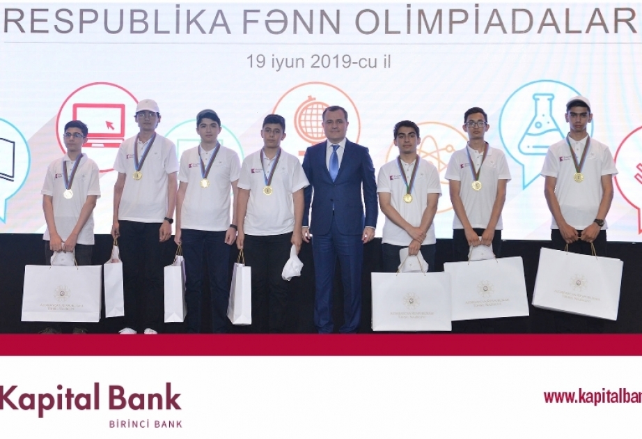 ®  Награждены победители школьной олимпиады, проводимой при поддержке Kapital Bank