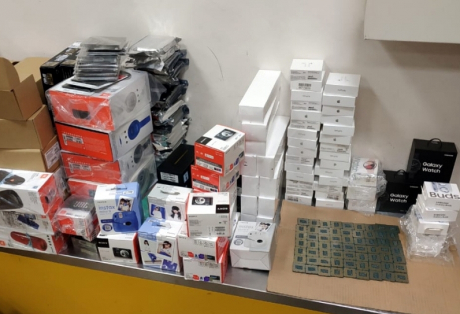 Elektronika mallarının ölkəyə qanunsuz yolla gətirilməsi cəhdinin qarşısı alınıb