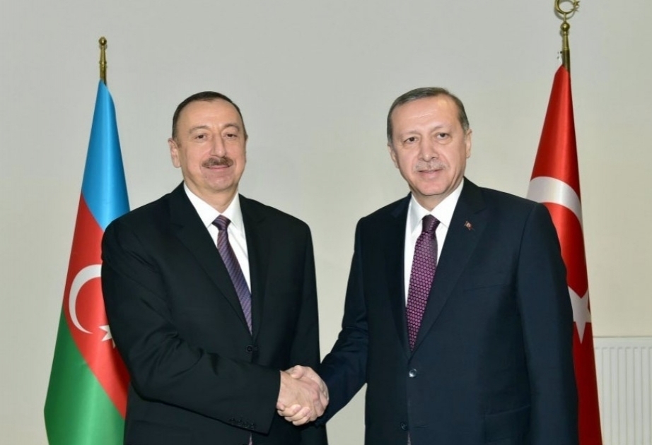 Turkish President Recep Tayyip Erdogan phoned President Ilham Aliyev