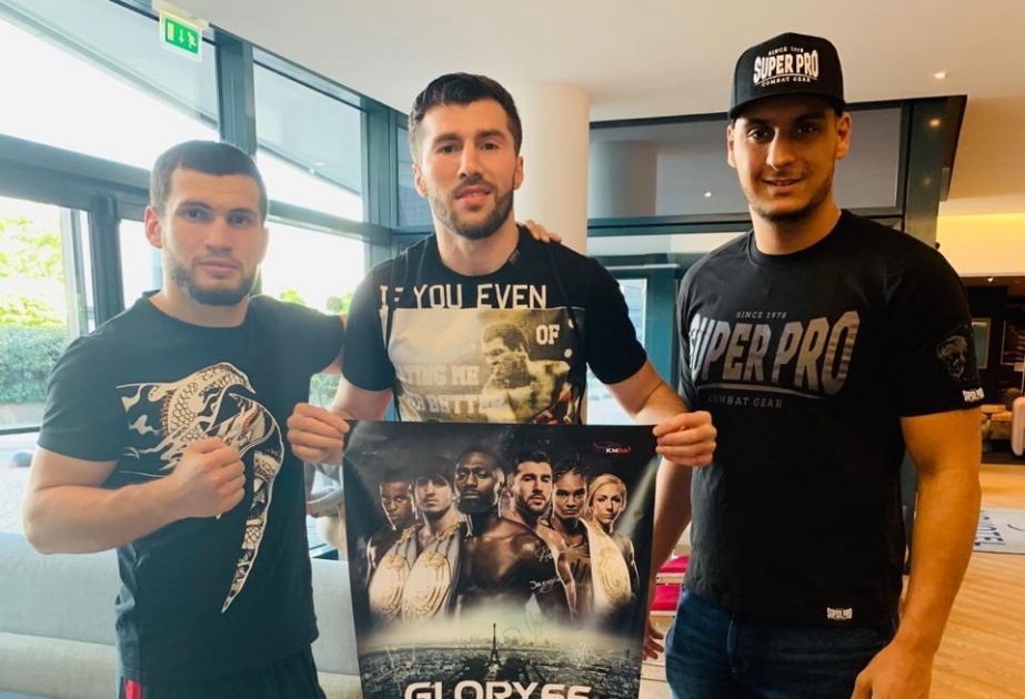 Azərbaycan kikboksçusu Alim Nəbiyev “Glory” kəmərini qazanmaq üçün Parisə gəlib VİDEO