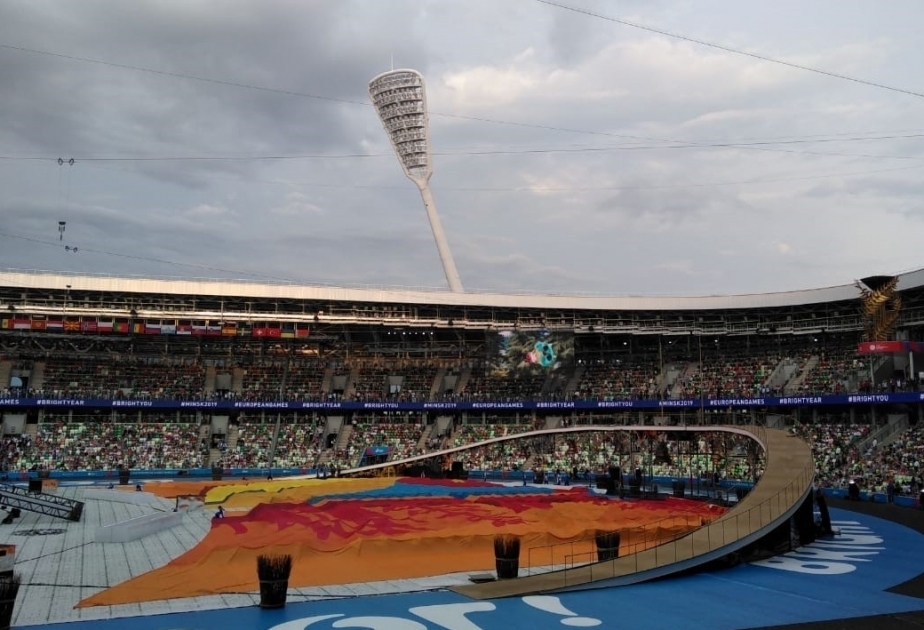 Minsk acoge la ceremonia de inauguración de los segundos Juegos Europeos
