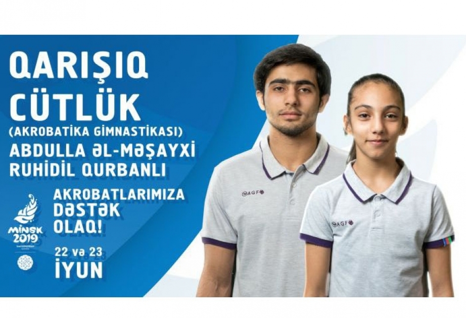 “Minsk 2019”: akrobatika gimnastlarımızdan ikinci medal