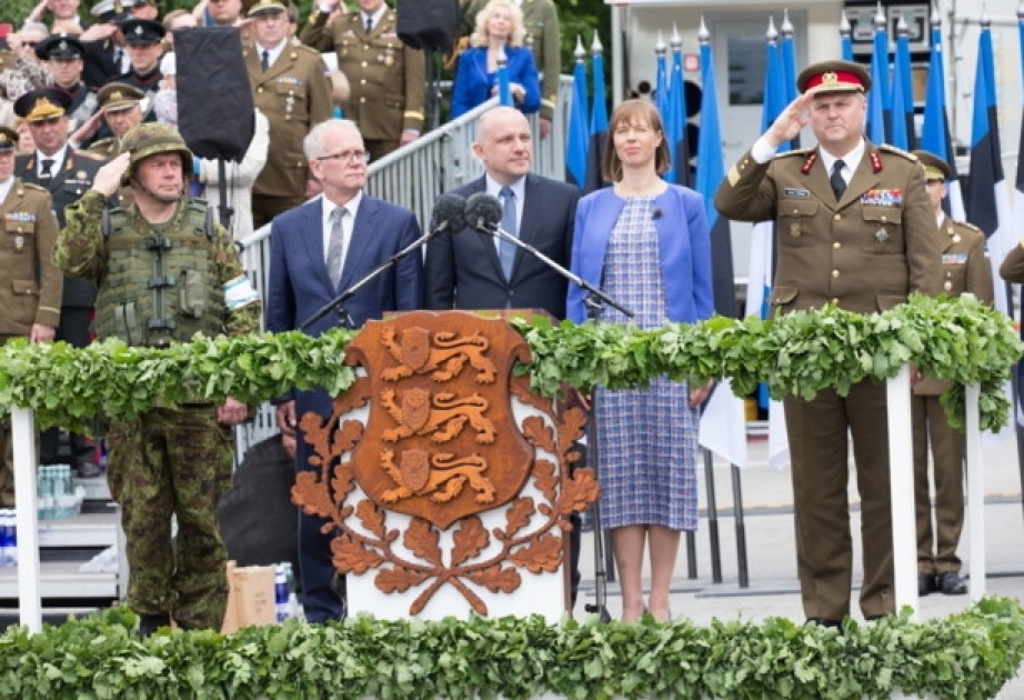 Estoniyada Qələbə Günü qeyd olunur