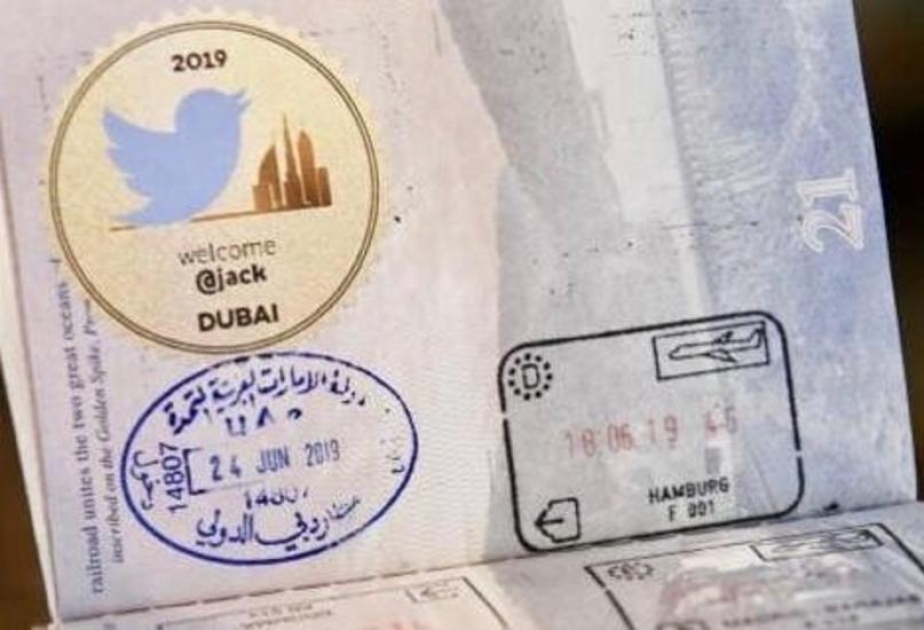 Глава Twitter удостоен персонального штампа о въезде в Дубай