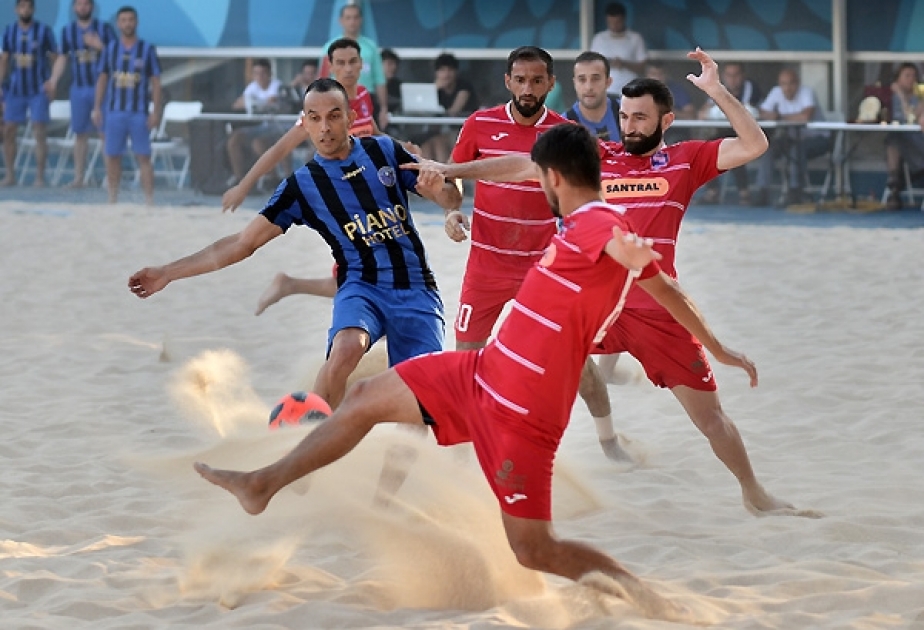 Çimərlik futbolu üzrə böyüklər arasında Super Liqa turnirinin qalibi müəyyənləşib